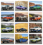 Muscle Cars Calendar